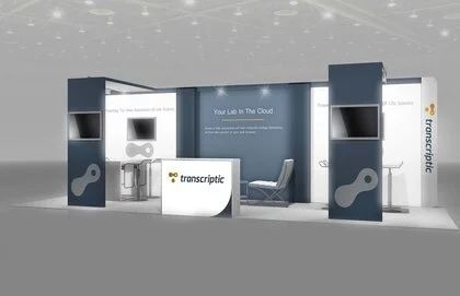 10x30 Booth exhibition stand